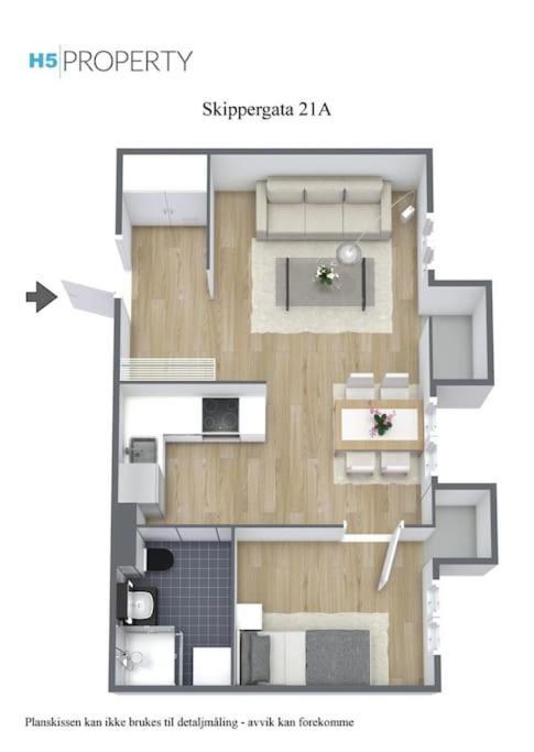 Newly Renovated - Oslo Downtown Apartment Bagian luar foto